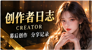 短剧创作者日志主题视觉