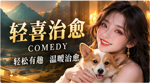 轻喜治愈原创短剧视觉